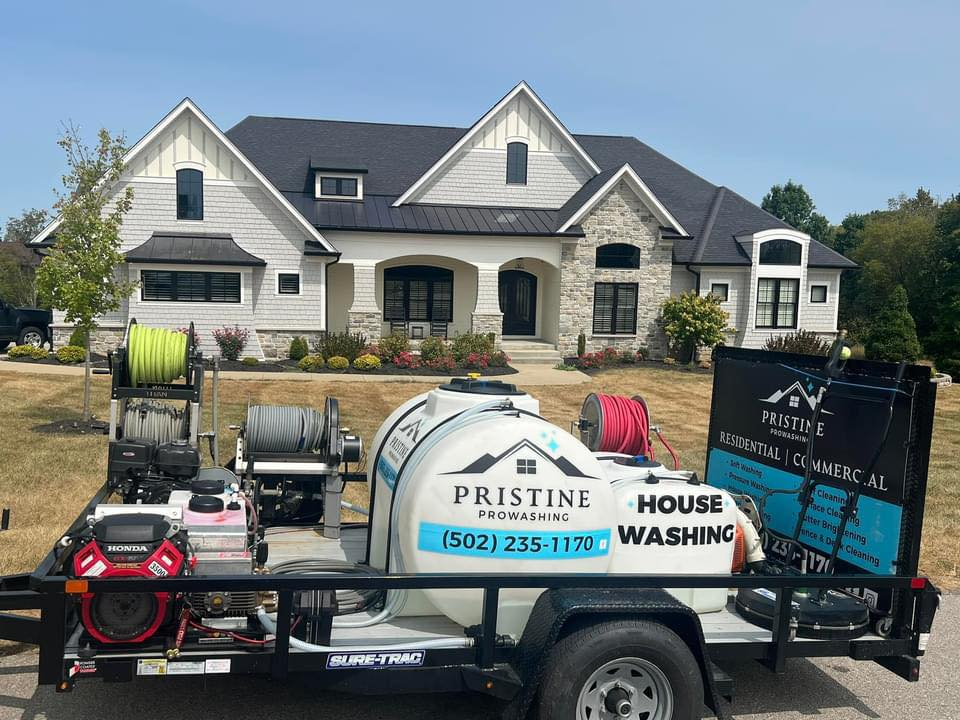 Pristine ProWashing service trailer